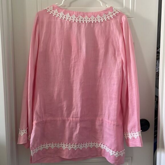 Lilly Pulitzer Pink Linen Tunic - Picture 5 of 5